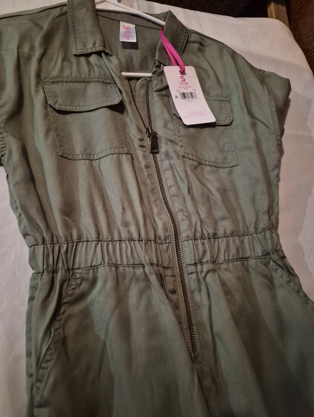 Green Jump Suit Size 7/8